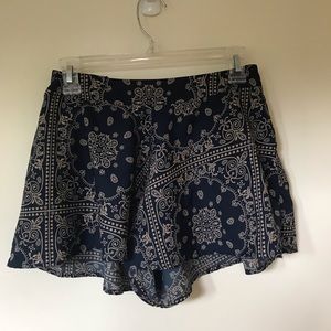 Charolette russe bandana pattern shorts